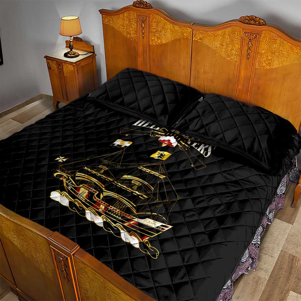 Harlem Hellfighters Quilt Bed Set 369th Regiment Legacy at Sea DT02