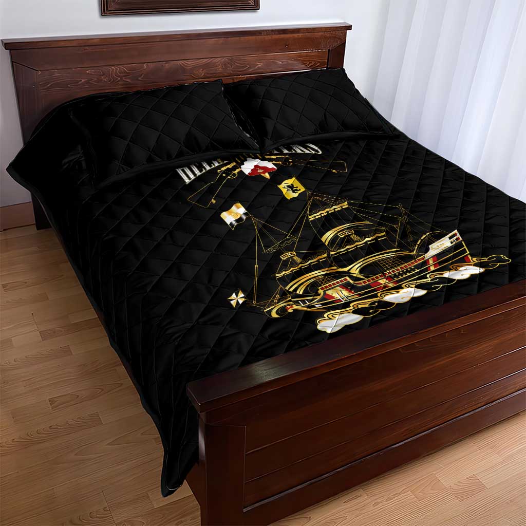 Harlem Hellfighters Quilt Bed Set 369th Regiment Legacy at Sea DT02