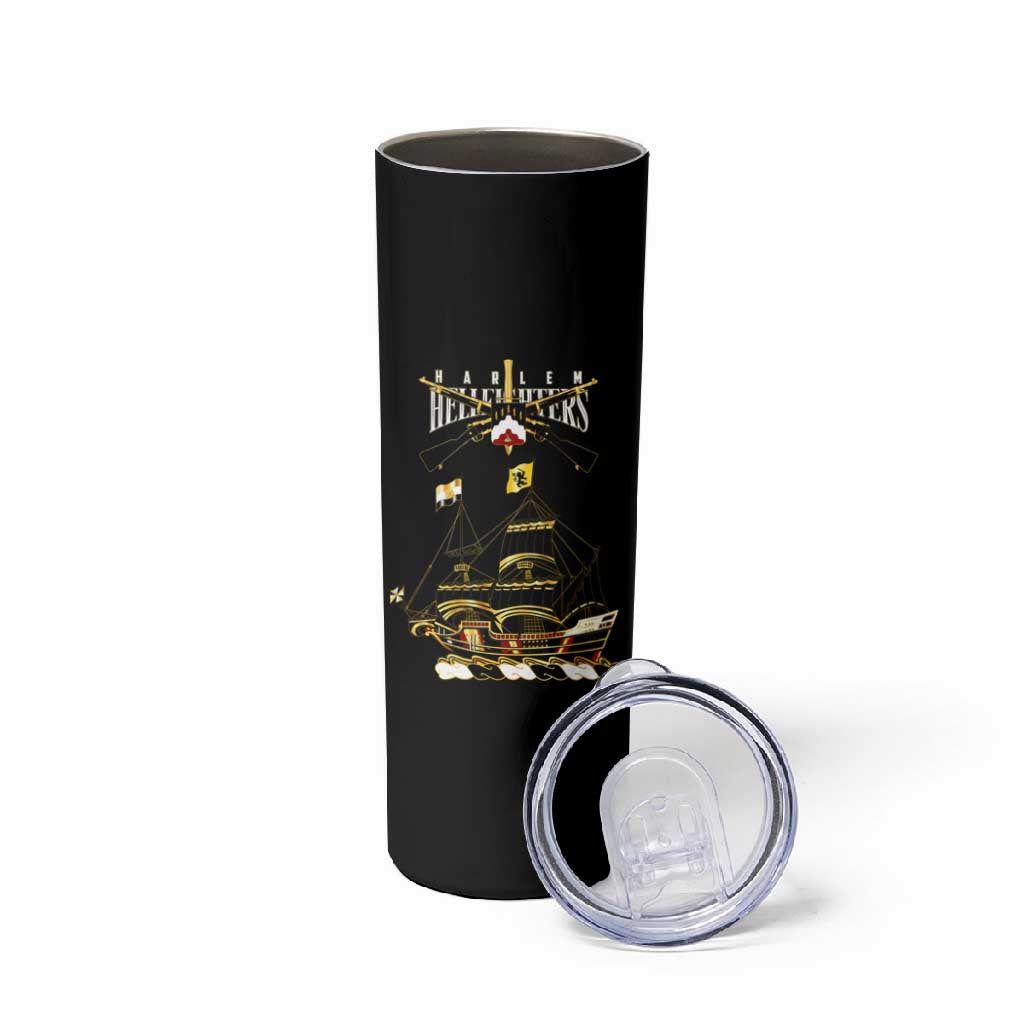 Harlem Hellfighters Skinny Tumbler 369th Regiment Legacy at Sea DT02