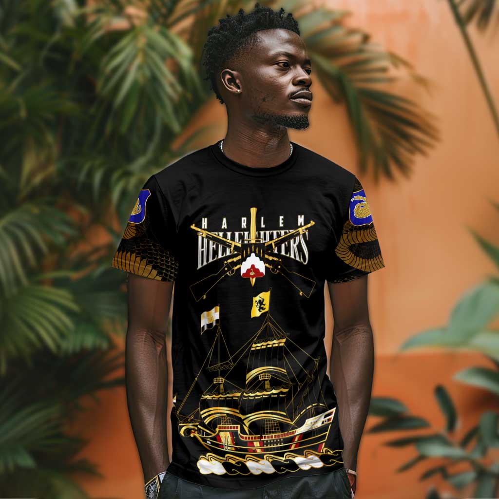Harlem Hellfighters T shirt 369th Regiment Legacy at Sea DT02