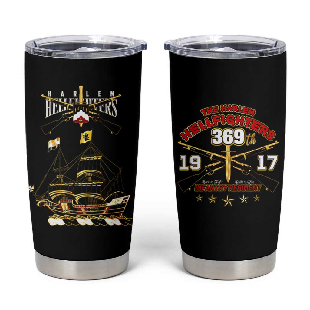 Harlem Hellfighters Tumbler Cup 369th Regiment Legacy at Sea DT02
