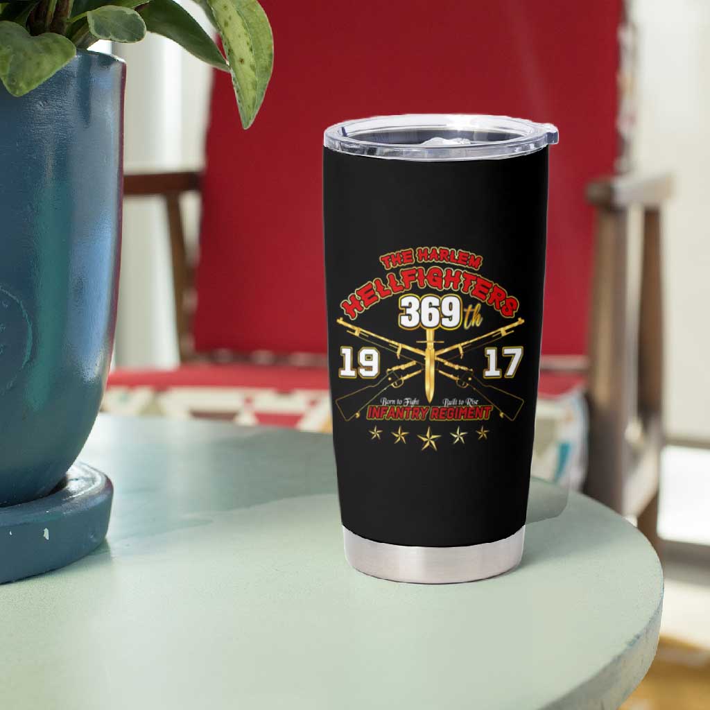 Harlem Hellfighters Tumbler Cup 369th Regiment Legacy at Sea DT02