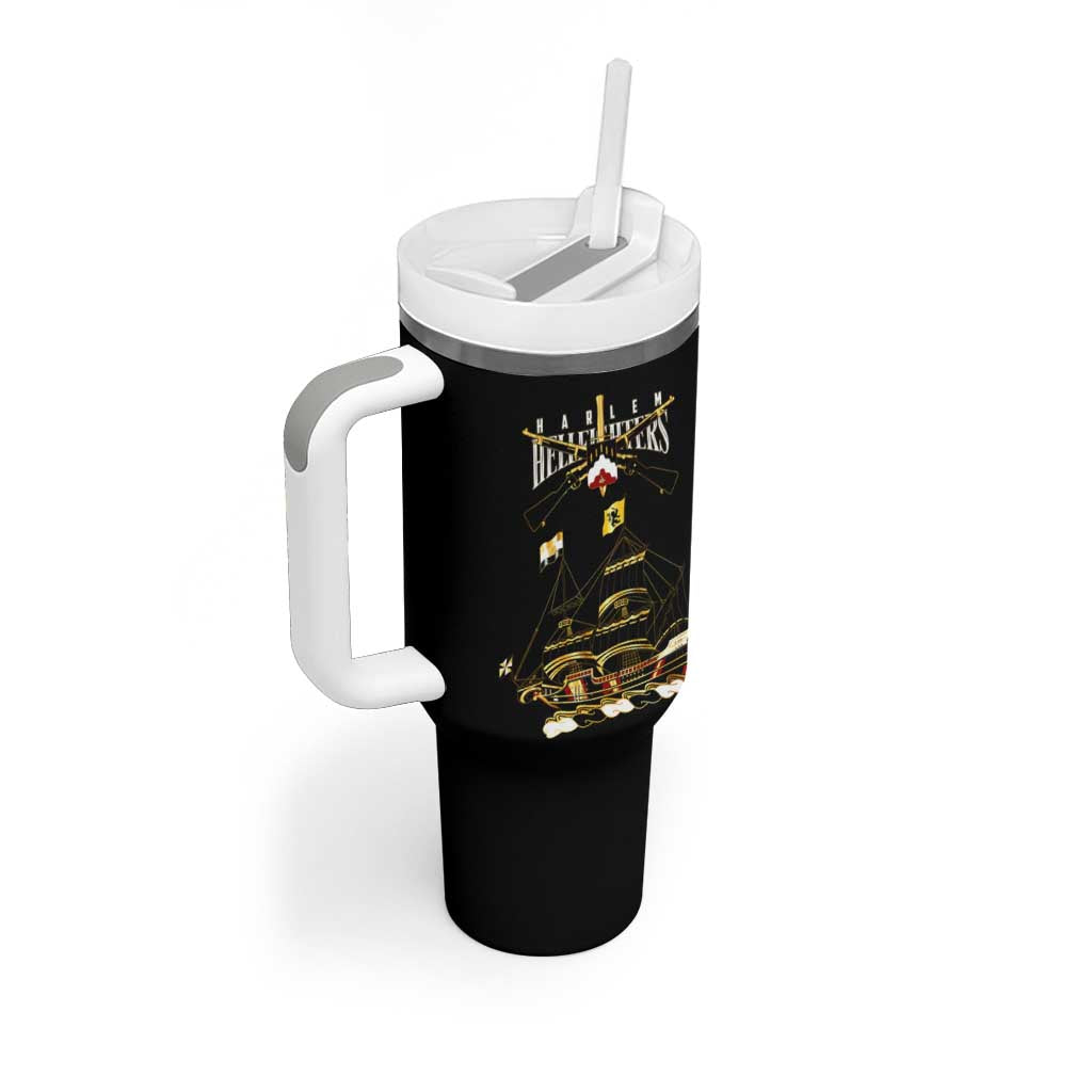 Harlem Hellfighters Tumbler With Handle 369th Regiment Legacy at Sea DT02