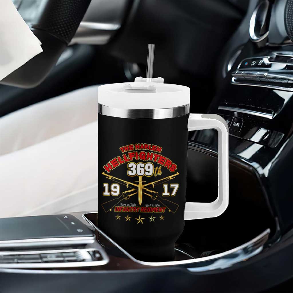 Harlem Hellfighters Tumbler With Handle 369th Regiment Legacy at Sea DT02