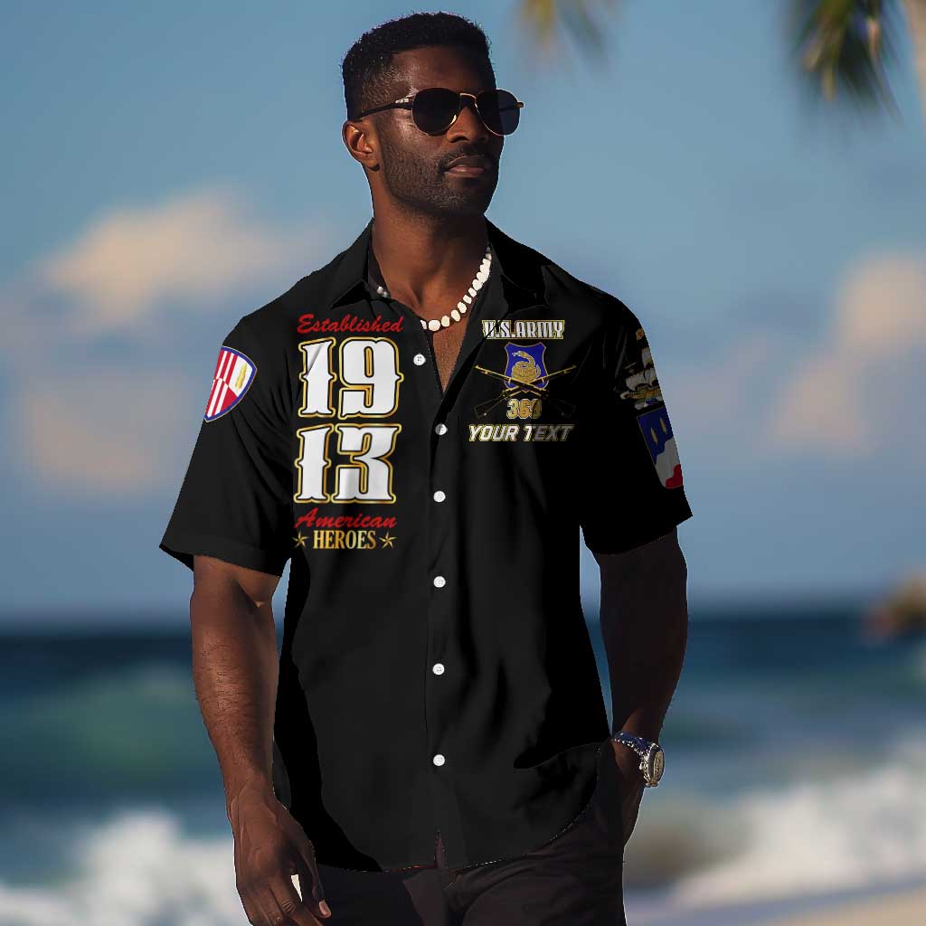 Harlem Hellfighters 1913 Hawaiian Shirt Fight with Honor, Stand for Dignity - 369th Infantry Regiment DT02
