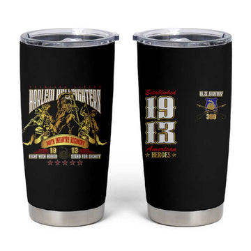 Harlem Hellfighters 1913 Tumbler Cup Fight with Honor, Stand for Dignity - 369th Infantry Regiment DT02