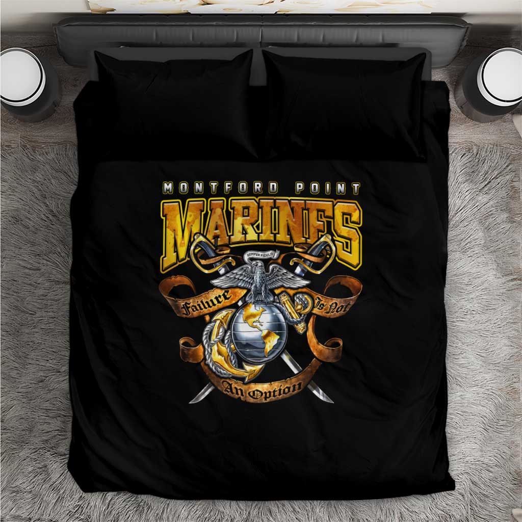 Montford Point Marines Bedding Set Afro Black History Tribute DT02