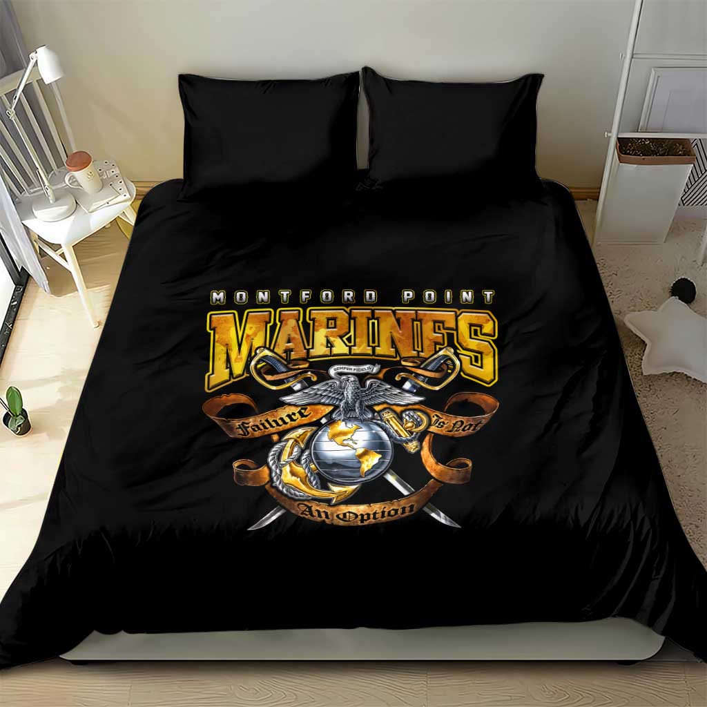 Montford Point Marines Bedding Set Afro Black History Tribute DT02