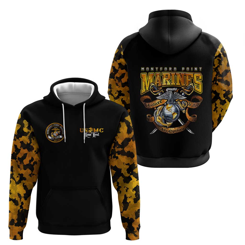 The First Black Marines: A Legacy Etched In Honor Hoodie DT02