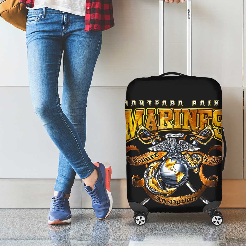 The First Black Marines: A Legacy Etched In Honor Luggage Cover DT02