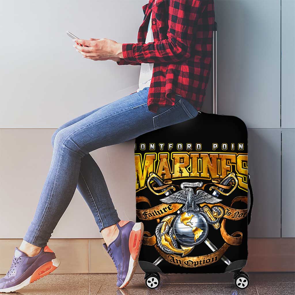 The First Black Marines: A Legacy Etched In Honor Luggage Cover DT02
