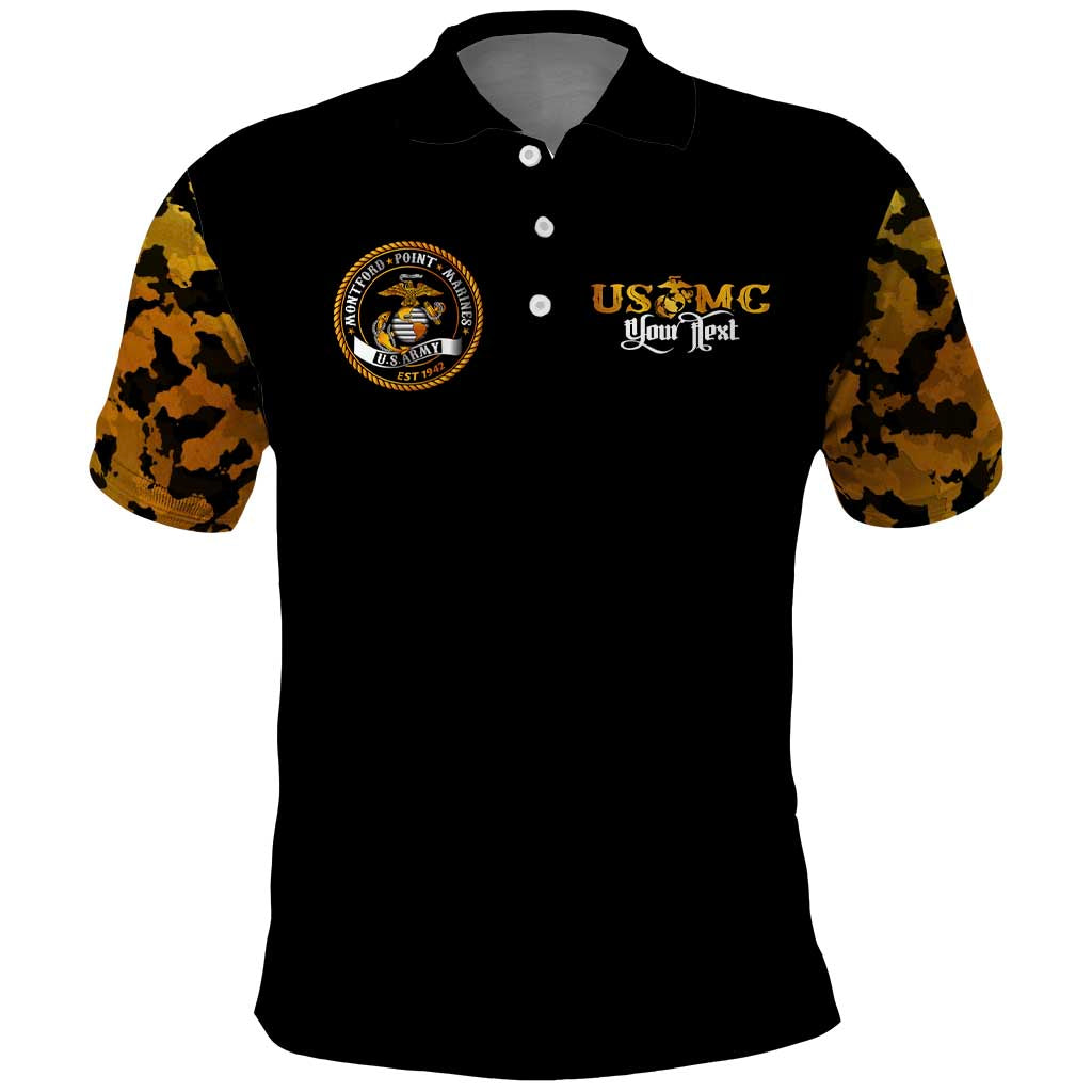The First Black Marines: A Legacy Etched In Honor Polo Shirt DT02