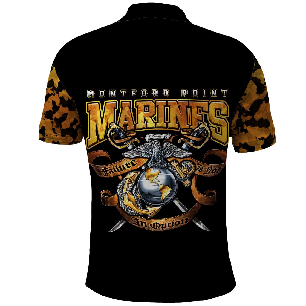 The First Black Marines: A Legacy Etched In Honor Polo Shirt DT02