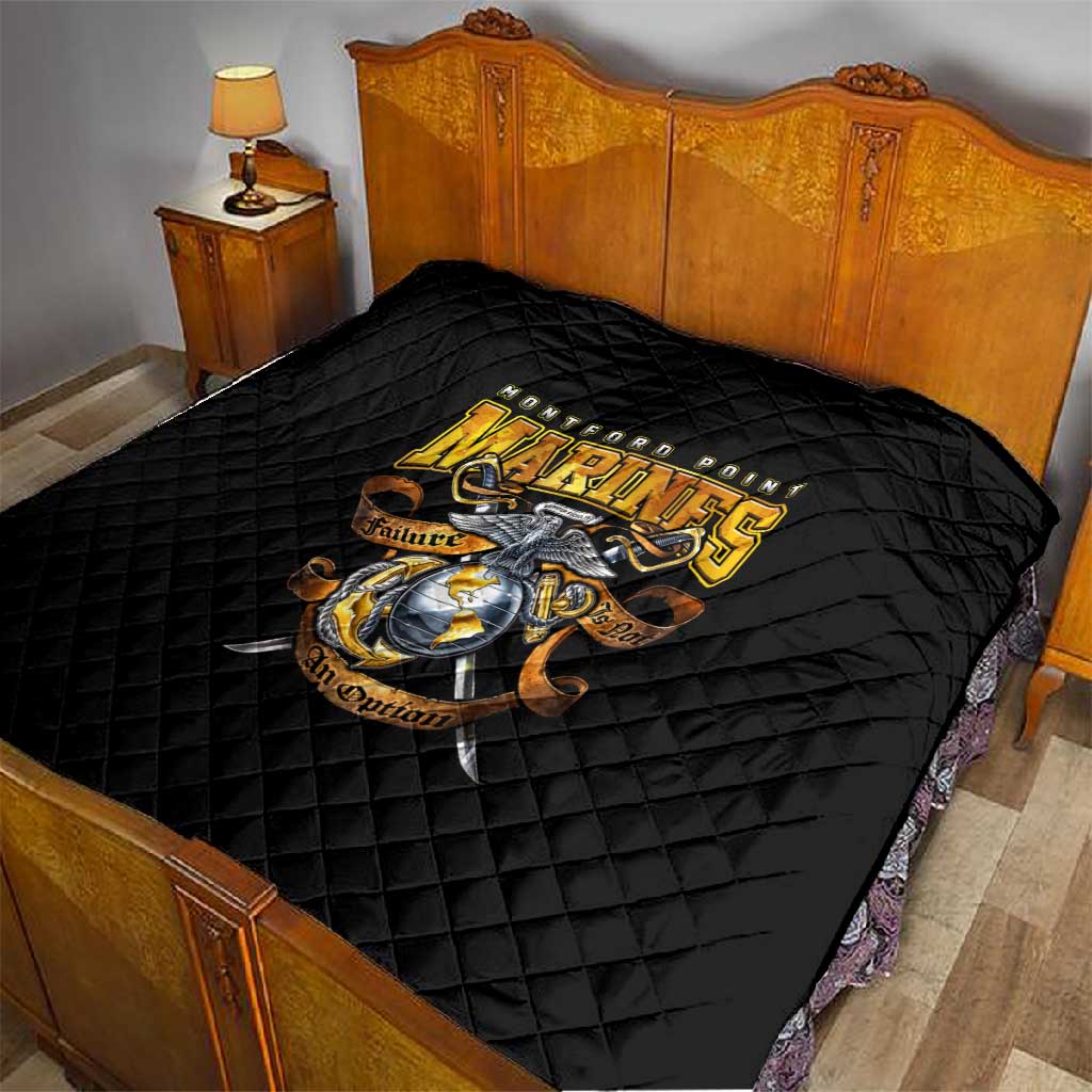 Montford Point Marines Quilt Afro Black History Tribute DT02