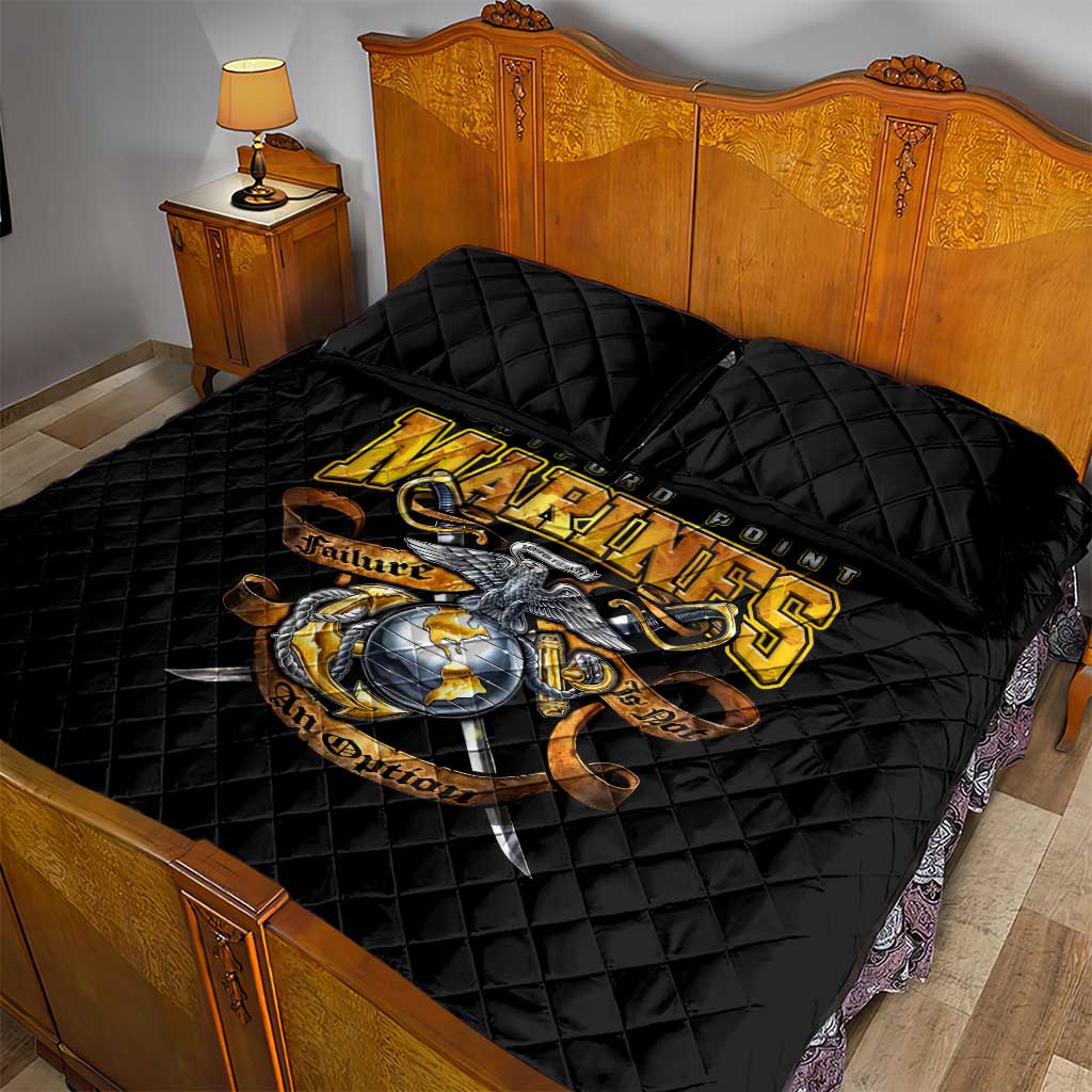 Montford Point Marines Quilt Bed Set Afro Black History Tribute DT02