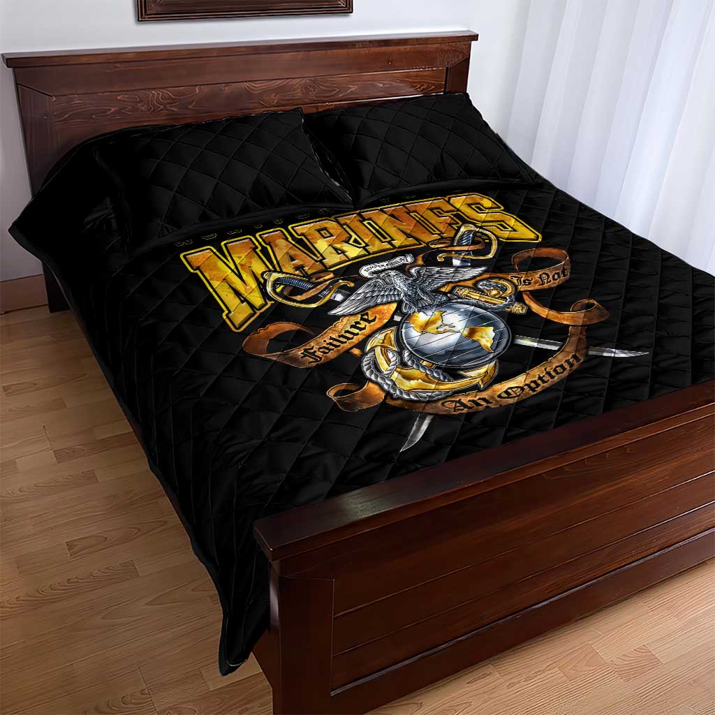 Montford Point Marines Quilt Bed Set Afro Black History Tribute DT02