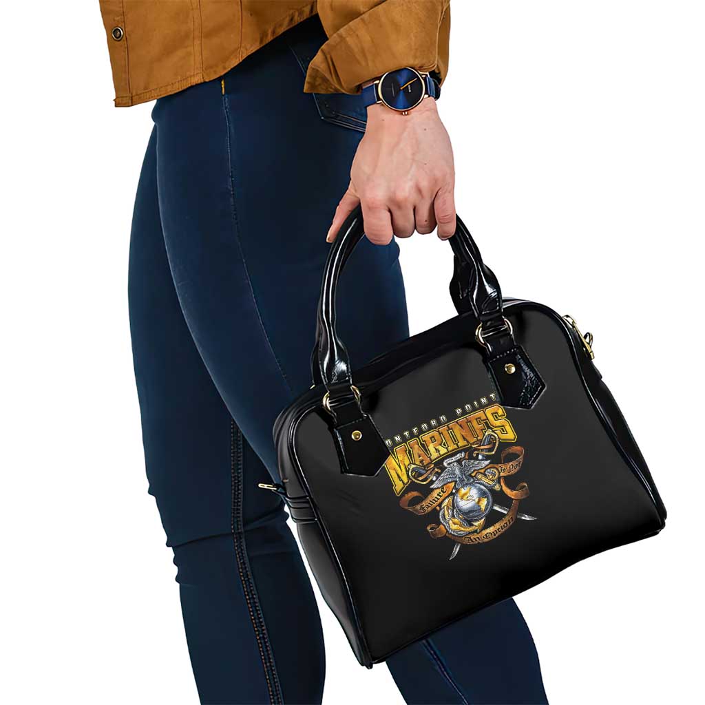 The First Black Marines: A Legacy Etched In Honor Shoulder Handbag DT02