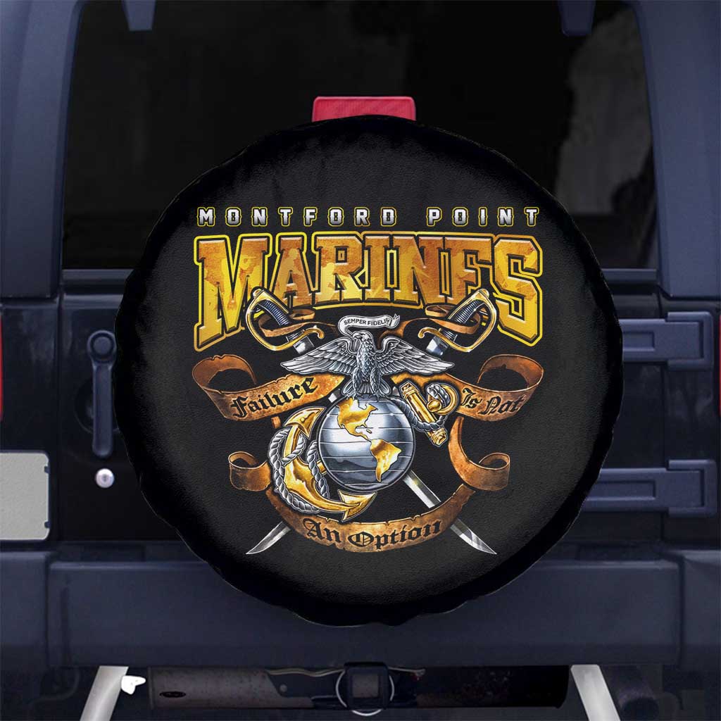 The First Black Marines: A Legacy Etched In Honor Spare Tire Cover DT02