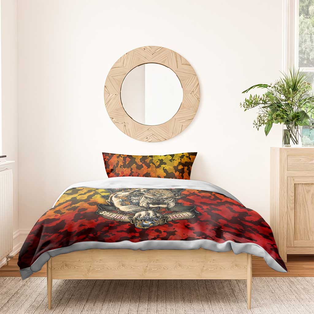 Montford Point Marines Bedding Set Afro Devil Dog Soldier Legend DT02
