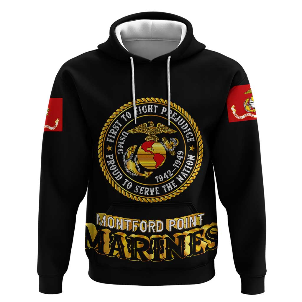 Breaking Barriers: Black Valor Hoodie DT02