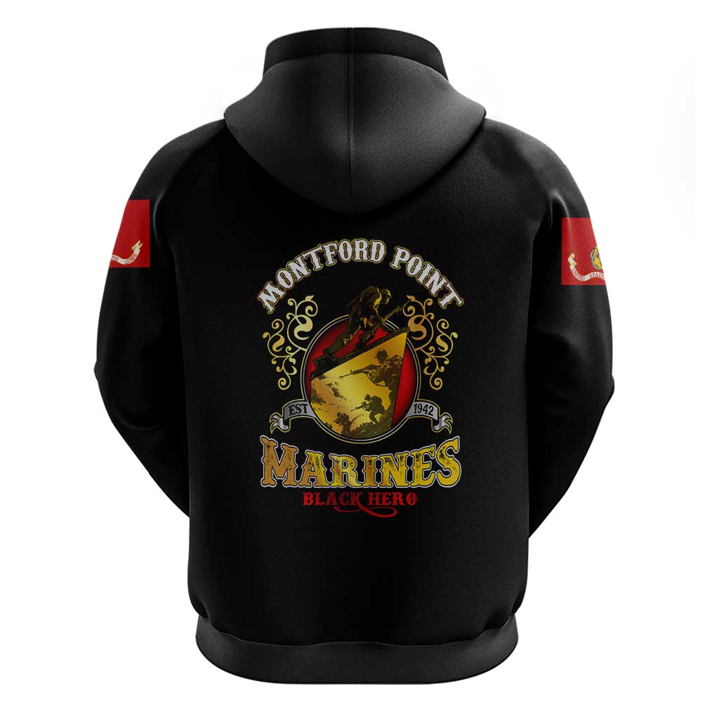 Breaking Barriers: Black Valor Hoodie DT02
