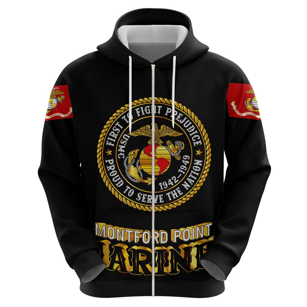 Breaking Barriers: Black Valor Hoodie DT02