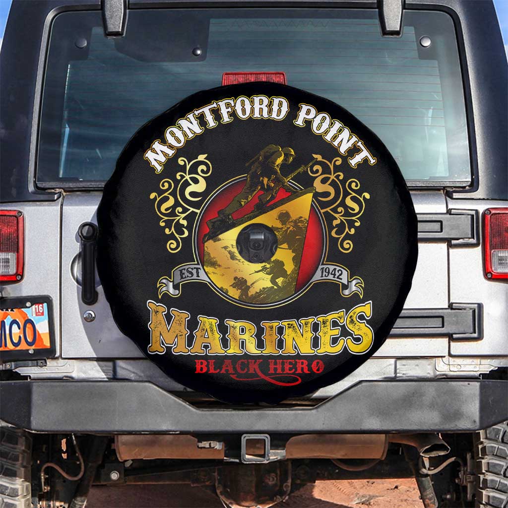 Breaking Barriers: Black Valor Spare Tire Cover DT02