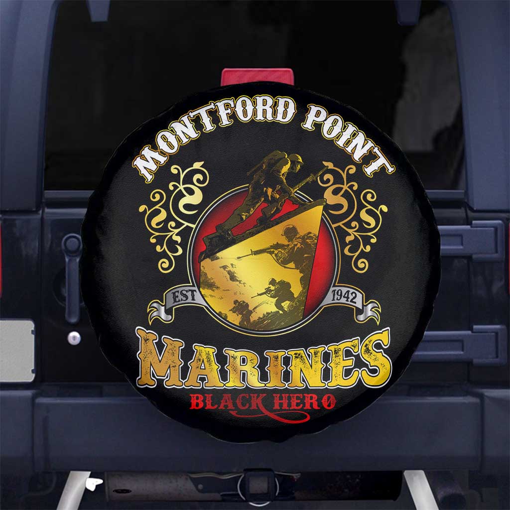 Breaking Barriers: Black Valor Spare Tire Cover DT02