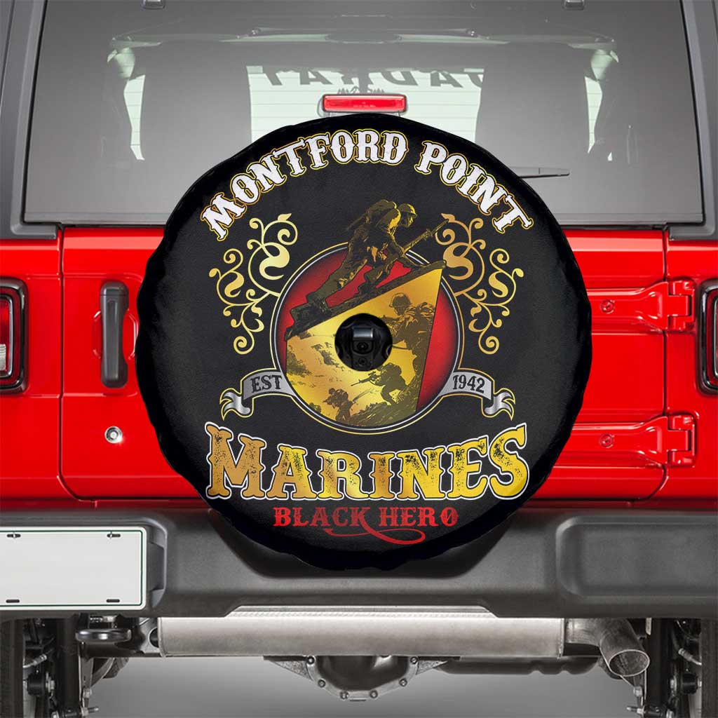 Breaking Barriers: Black Valor Spare Tire Cover DT02