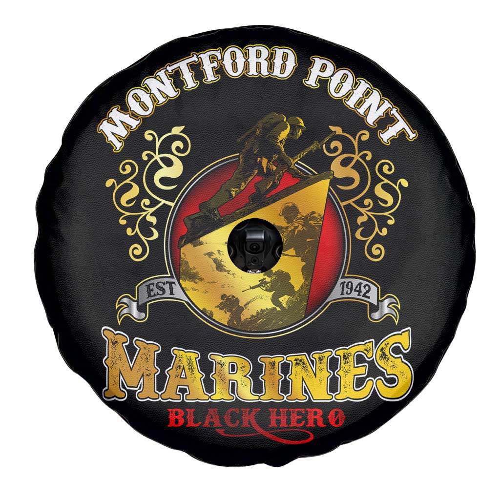 Breaking Barriers: Black Valor Spare Tire Cover DT02