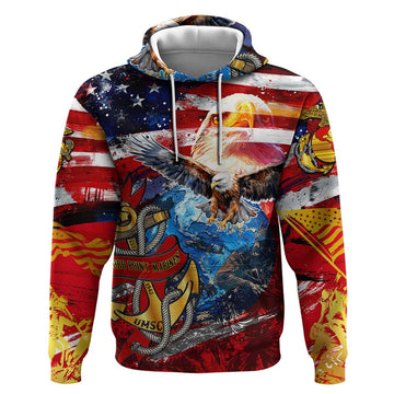 Serving The Nation Despite Injustice Hoodie DT02