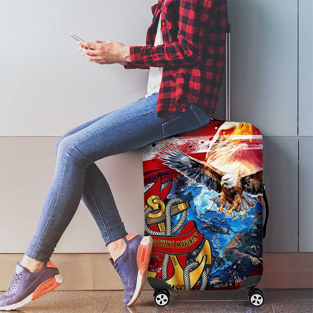 Serving The Nation Despite Injustice Luggage Cover DT02