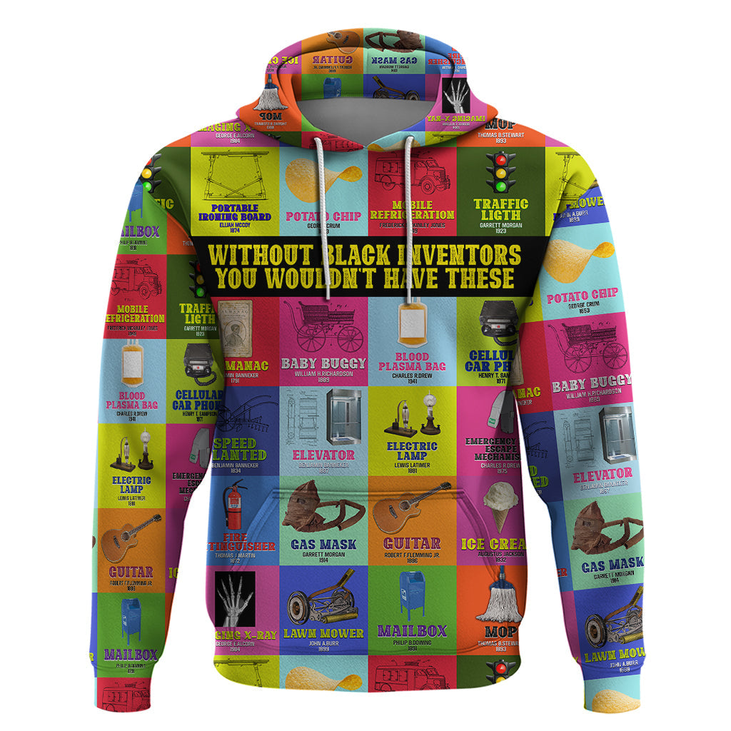 Black Inventions Hoodie African-American Inventors DT02