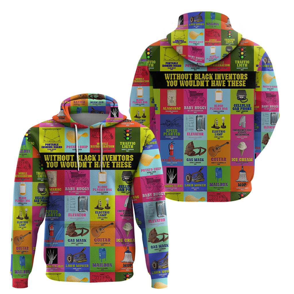 Black Inventions Hoodie African-American Inventors DT02