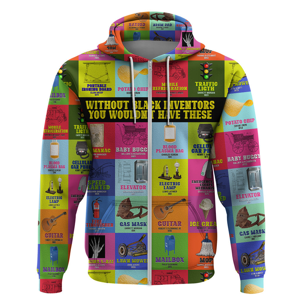 Black Inventions Hoodie African-American Inventors DT02