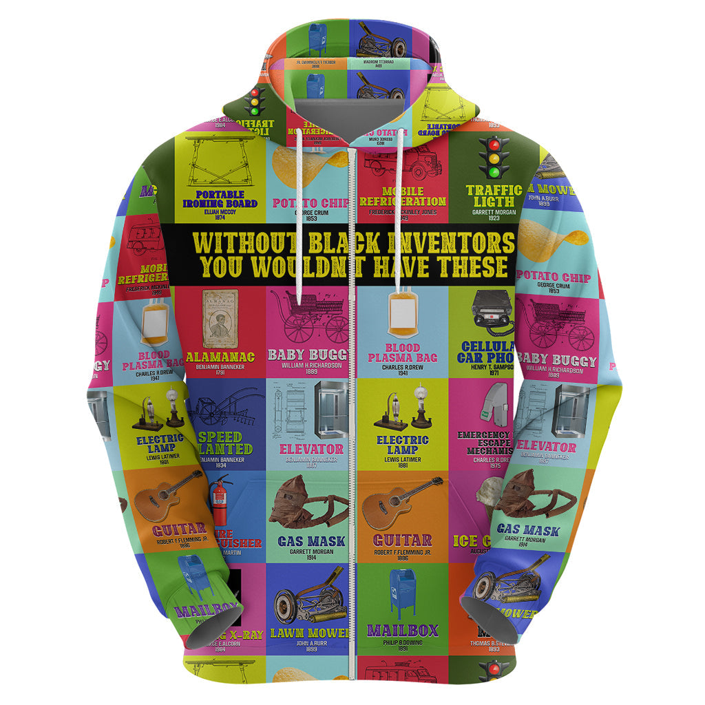 Black Inventions Hoodie African-American Inventors DT02