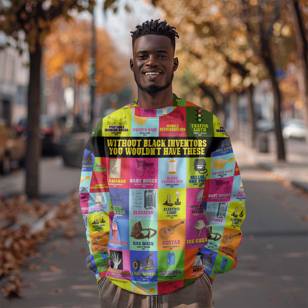 Black Inventions Sweatshirt African-American Inventors DT02