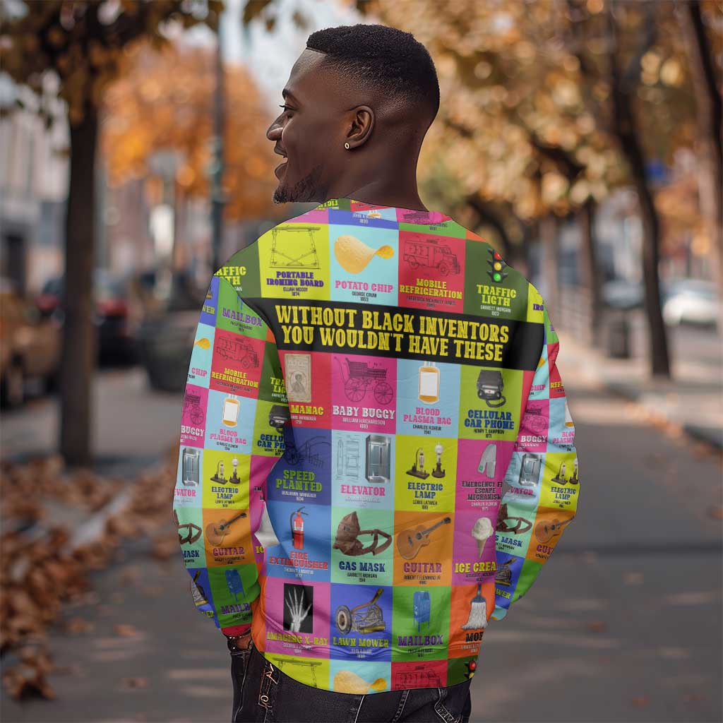 Black Inventions Sweatshirt African-American Inventors DT02