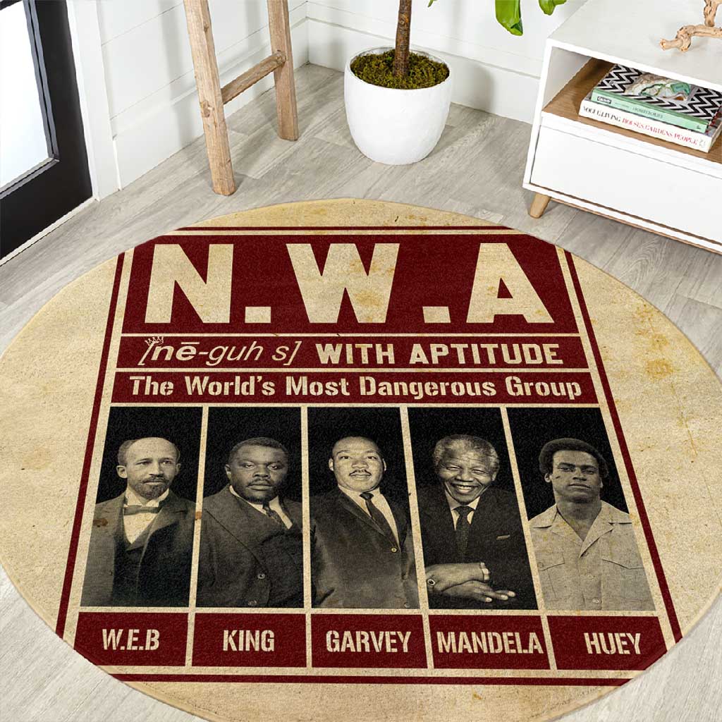 The World's Most Dangerous Group Round Carpet DT02