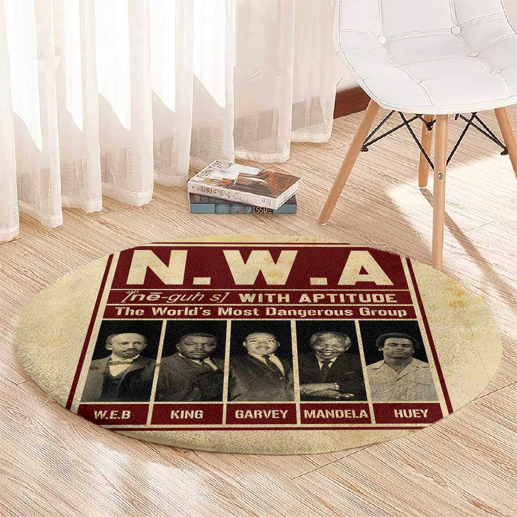 The World's Most Dangerous Group Round Carpet DT02