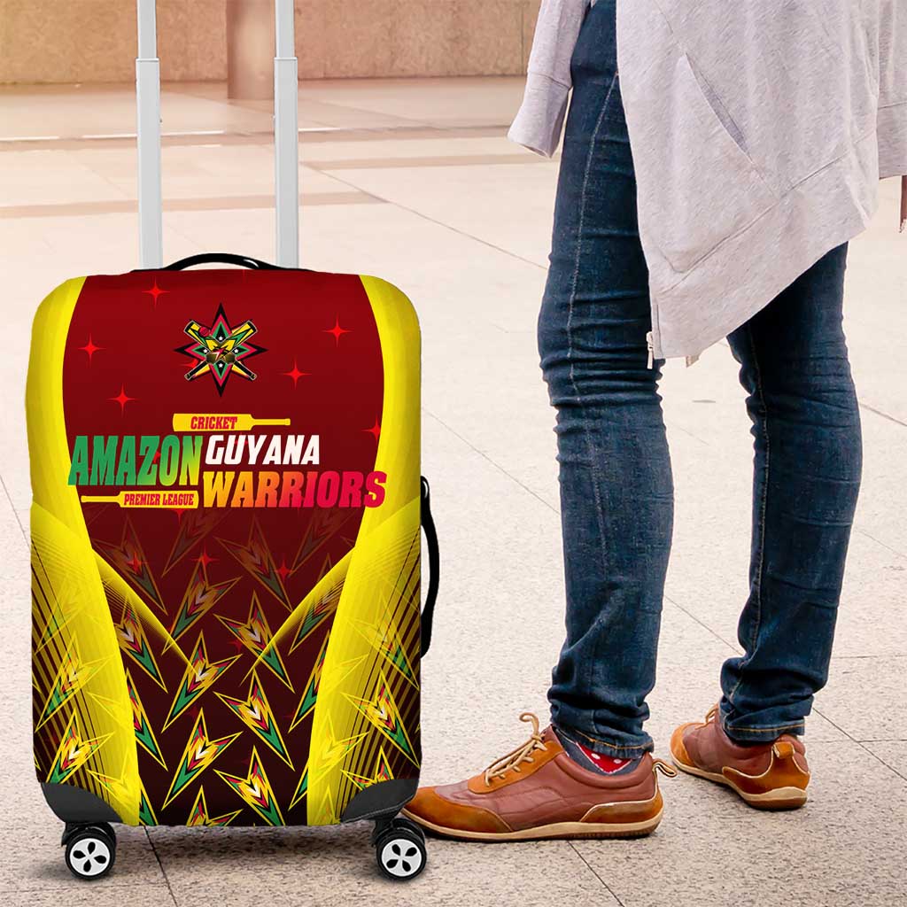Guyana Cricket Amazon Warriors Luggage Cover Unleashing the Power Battle Mode DT02