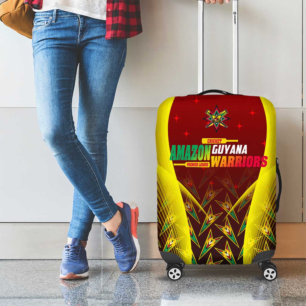 Guyana Cricket Amazon Warriors Luggage Cover Unleashing the Power Battle Mode DT02