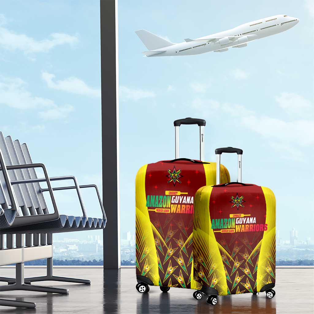 Guyana Cricket Amazon Warriors Luggage Cover Unleashing the Power Battle Mode DT02