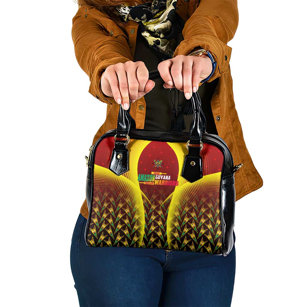 Guyana Cricket Amazon Warriors Shoulder Handbag Unleashing the Power Battle Mode DT02