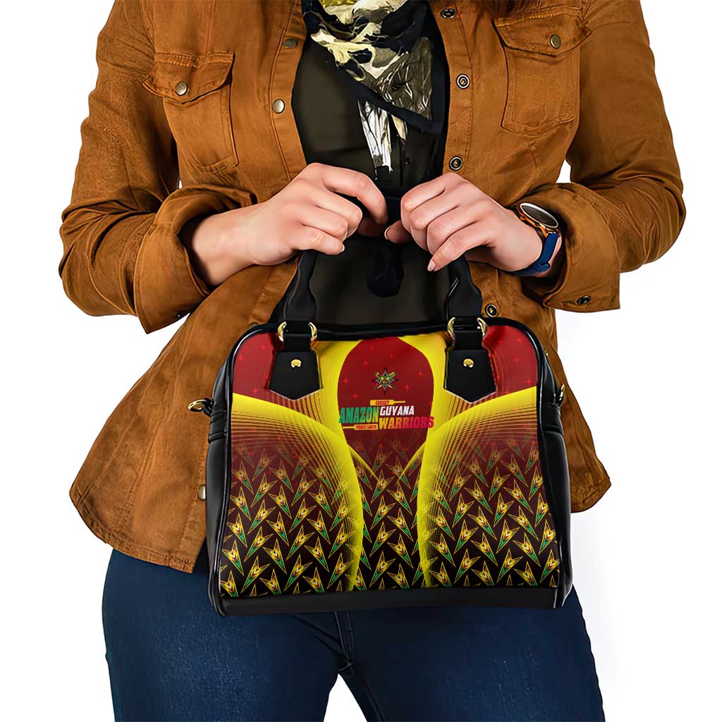 Guyana Cricket Amazon Warriors Shoulder Handbag Unleashing the Power Battle Mode DT02