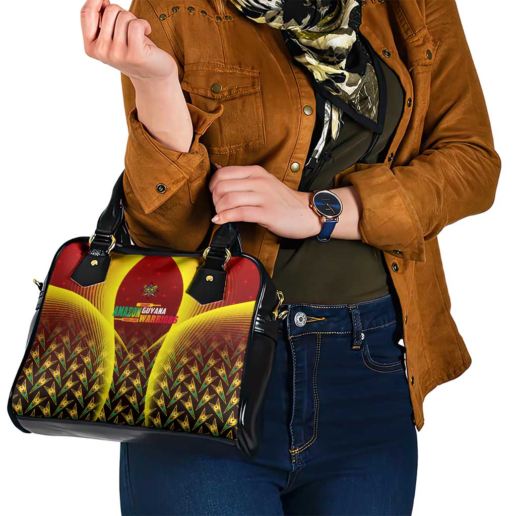Guyana Cricket Amazon Warriors Shoulder Handbag Unleashing the Power Battle Mode DT02