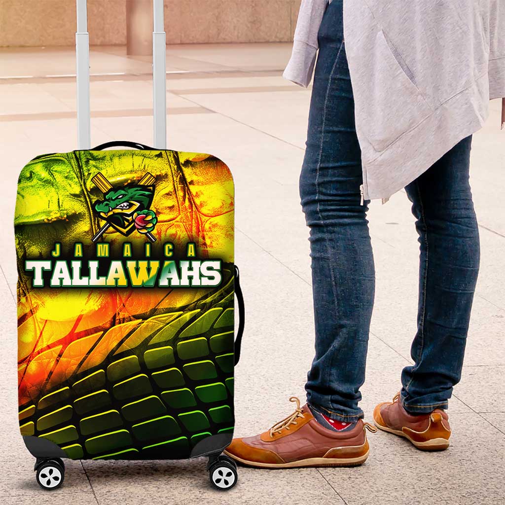 Jamaica Cricket Tallawahs Luggage Cover Striking with Reggae Firepower DT02