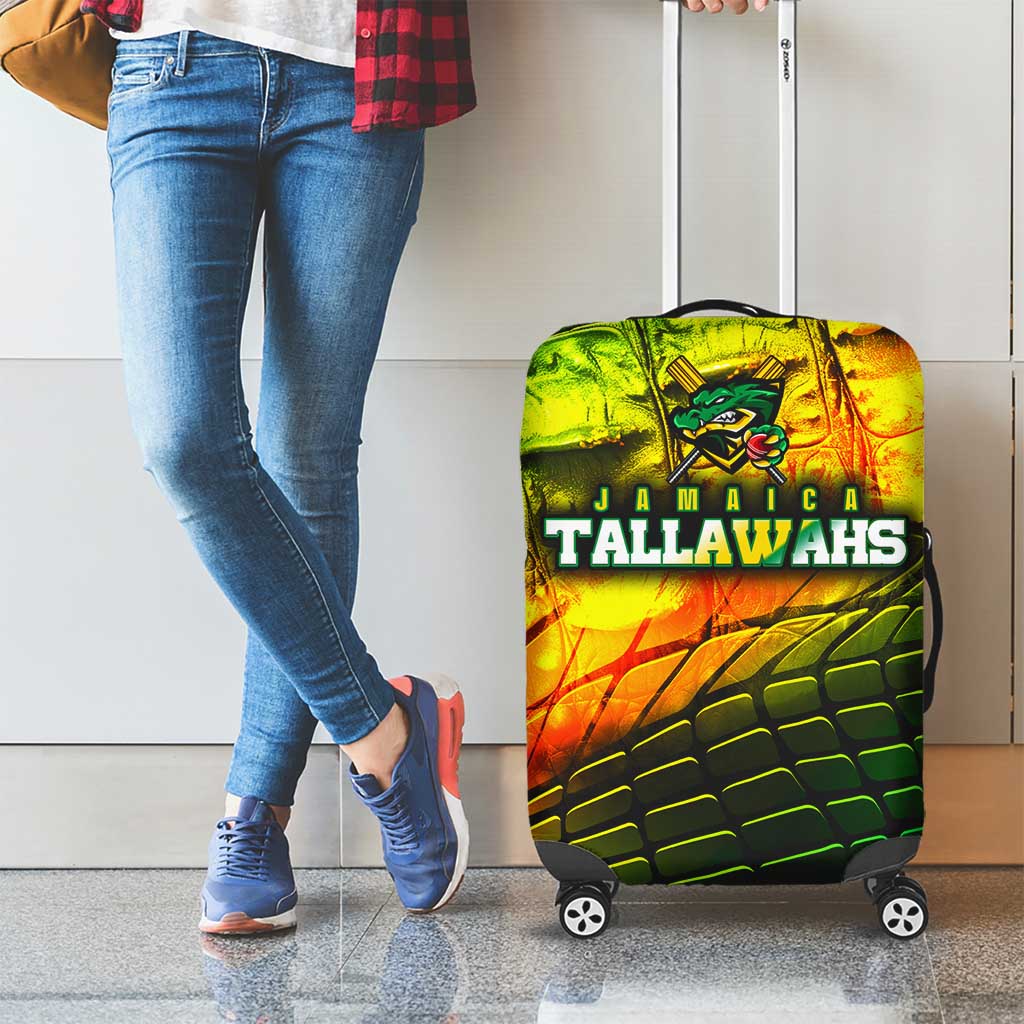 Jamaica Cricket Tallawahs Luggage Cover Striking with Reggae Firepower DT02