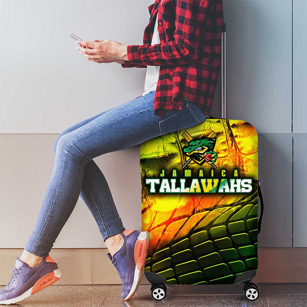 Jamaica Cricket Tallawahs Luggage Cover Striking with Reggae Firepower DT02