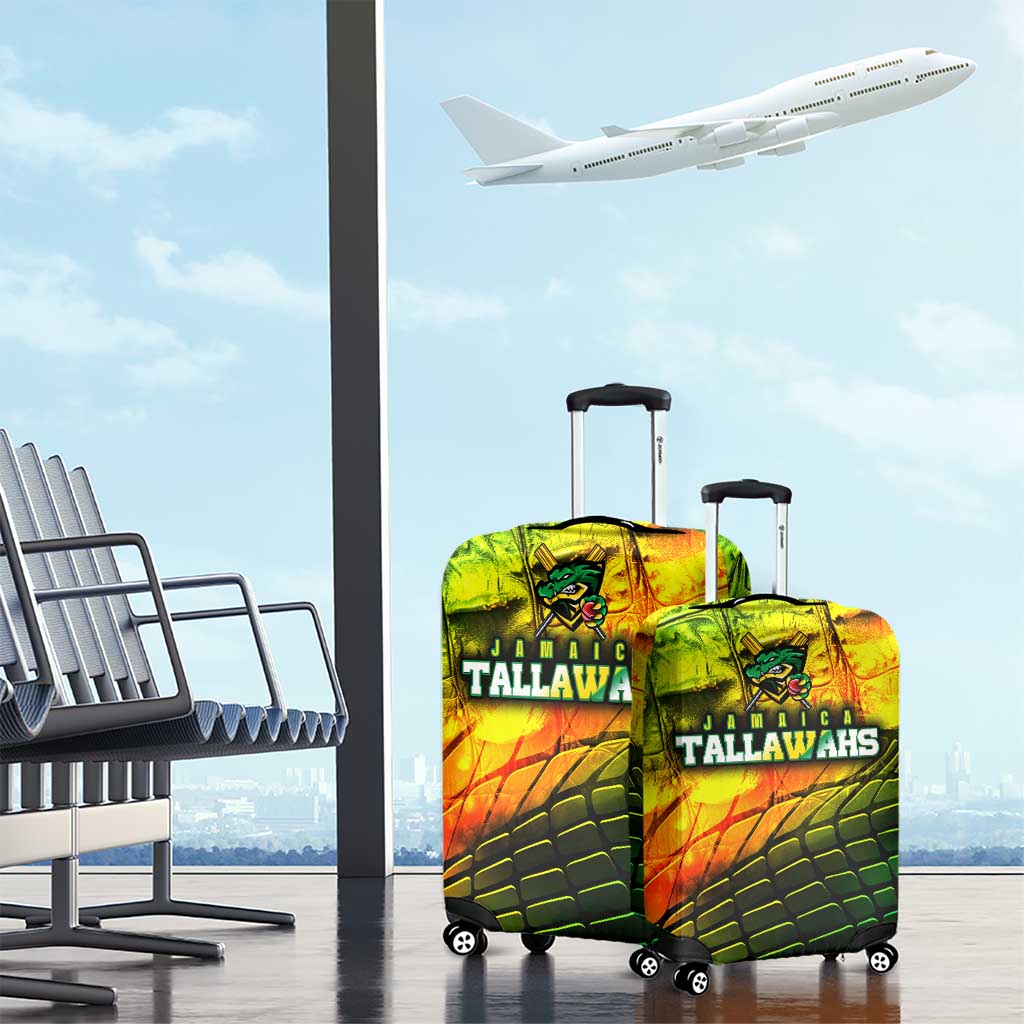 Jamaica Cricket Tallawahs Luggage Cover Striking with Reggae Firepower DT02